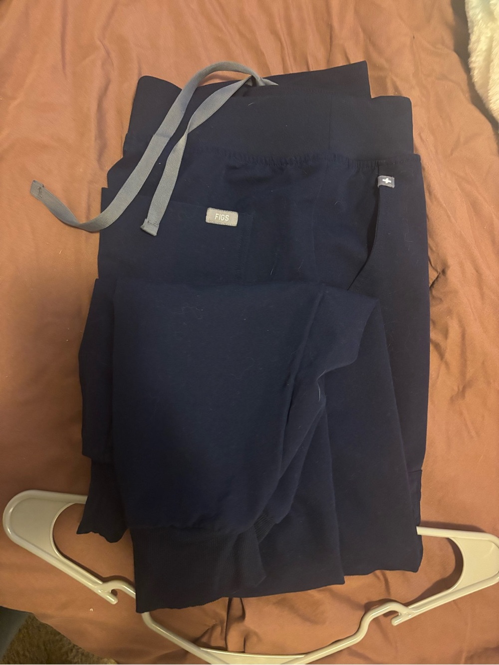 FIGS Navy Blue Scrub Joggers